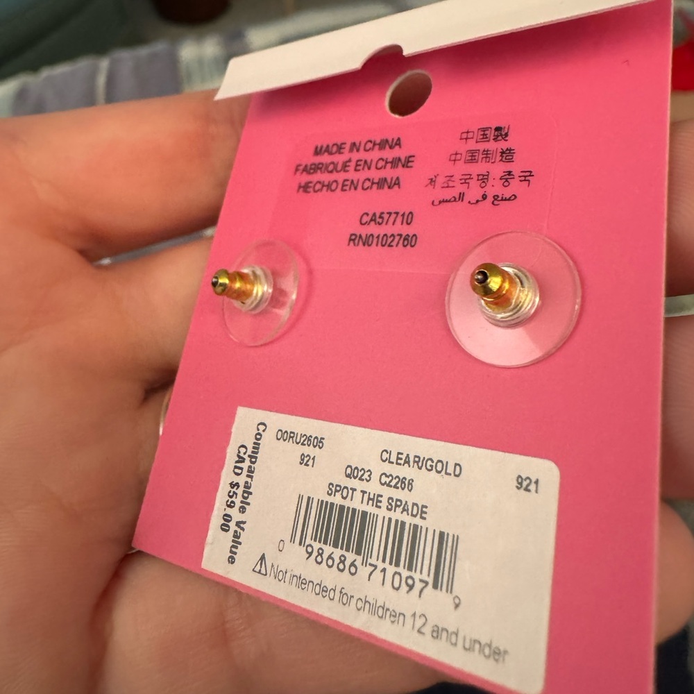 Kate Spade stud earrings - Picture 4 of 5